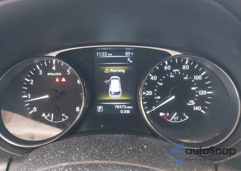 2016 Nissan Rogue Sv z USA, uszkodzony, nr VIN KNMAT2MV3GP725719